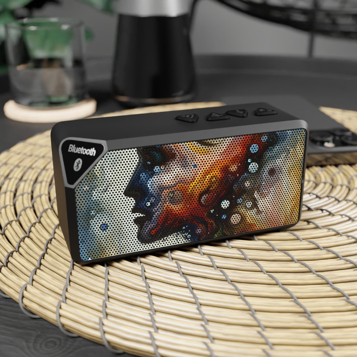 Self Awareness Alchemy Jabba Bluetooth Speaker - ATUH.ART