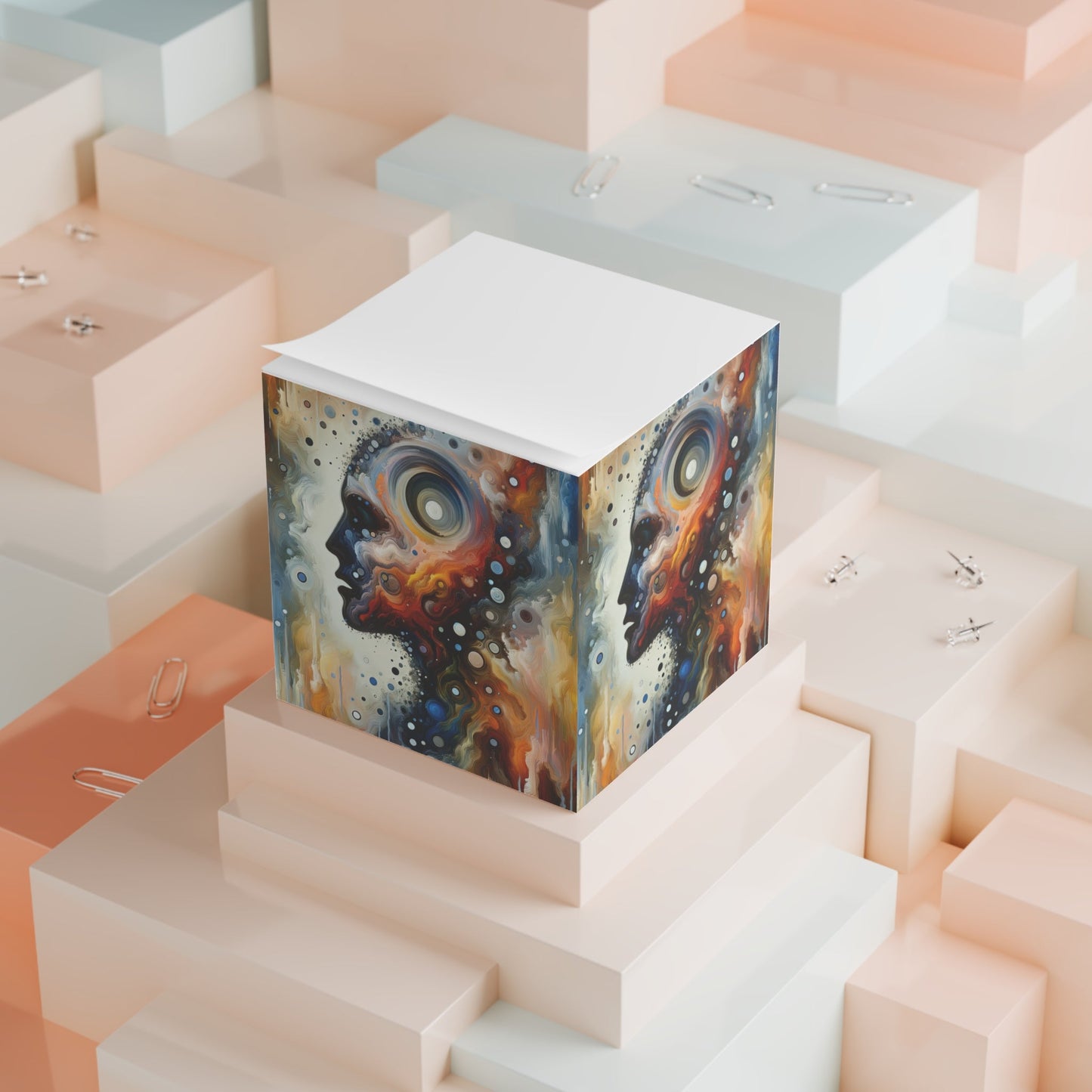 Self Awareness Alchemy Note Cube - ATUH.ART