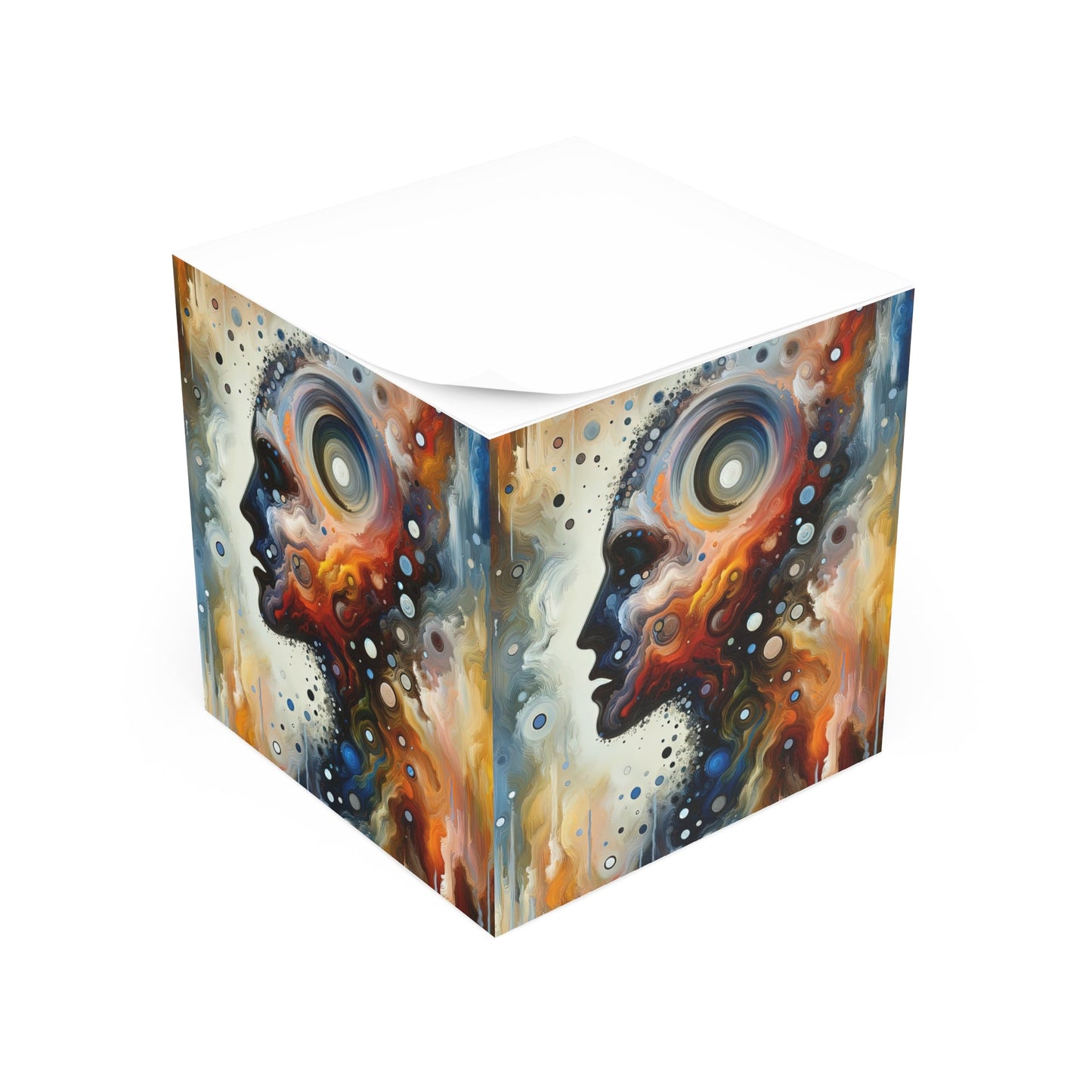 Self Awareness Alchemy Note Cube - ATUH.ART