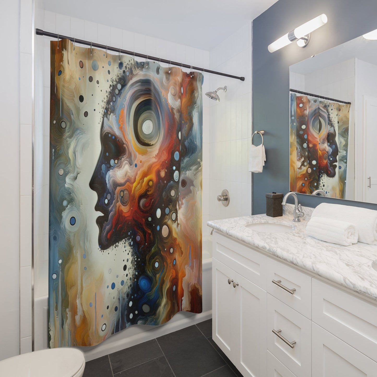 Self Awareness Alchemy Shower Curtains - ATUH.ART
