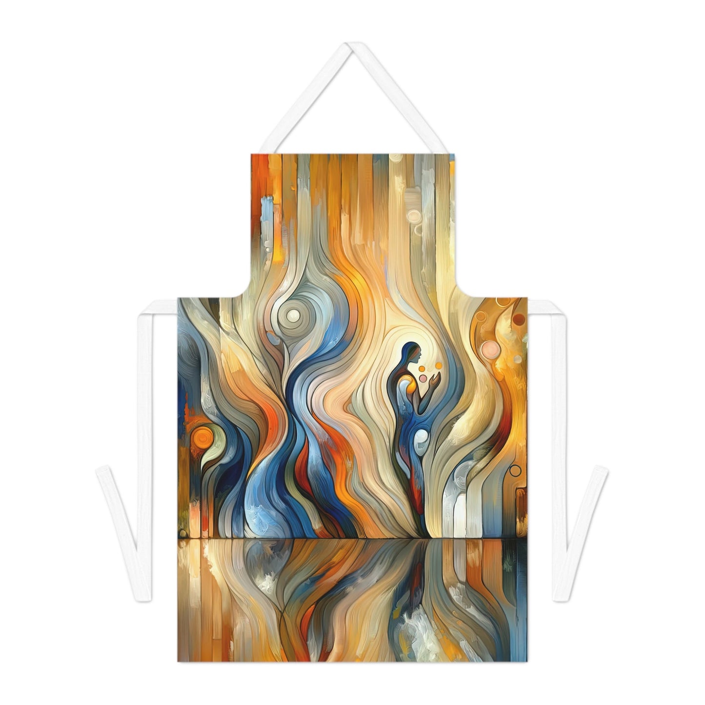 Self Embrace Benevolence Adult Apron (AOP) - ATUH.ART