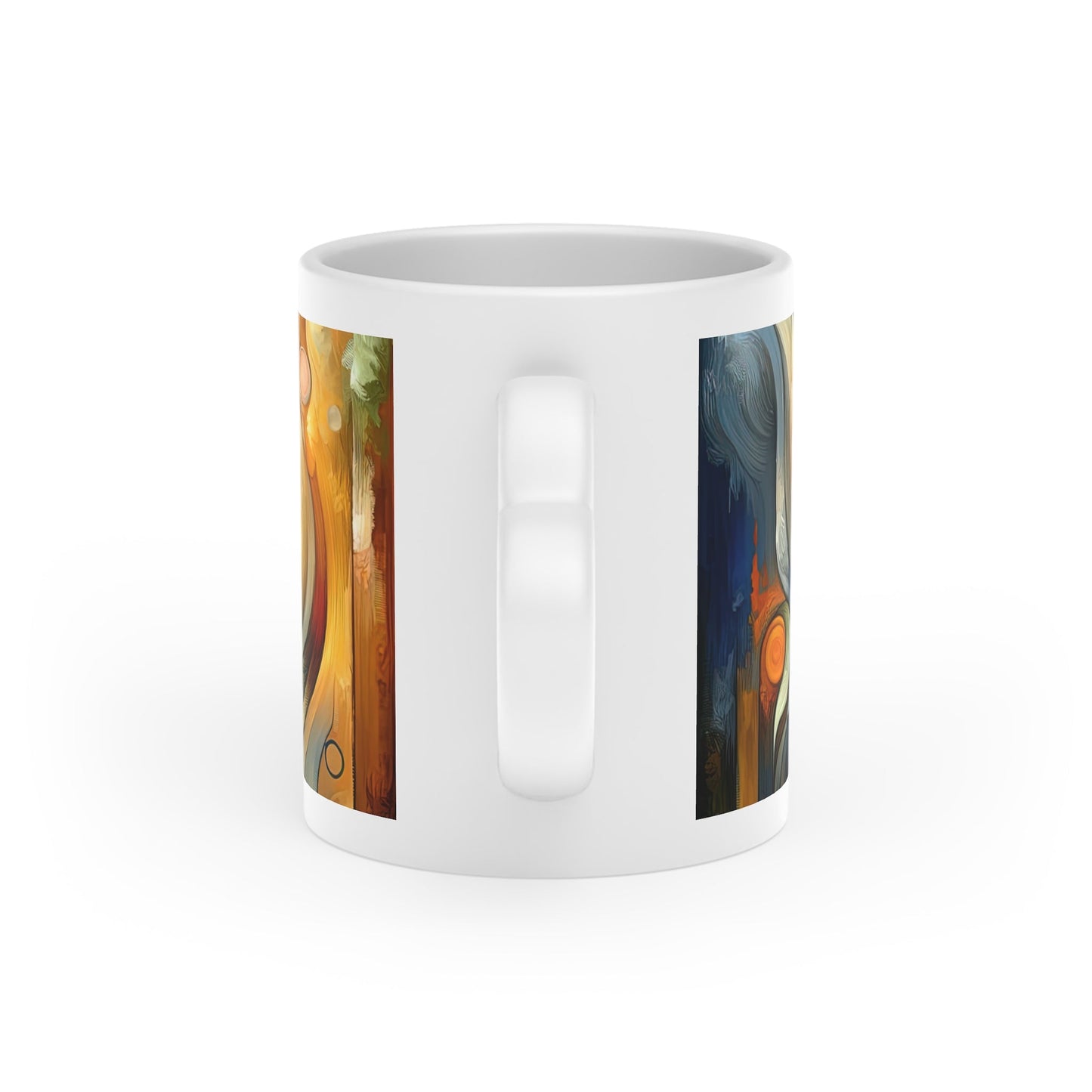 Self Embrace Benevolence Heart-Shaped Mug - ATUH.ART