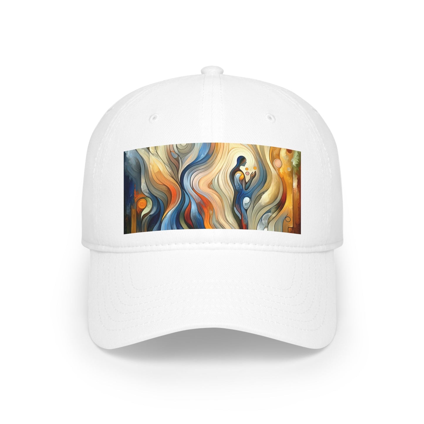 Self Embrace Benevolence Low Profile Baseball Cap - ATUH.ART