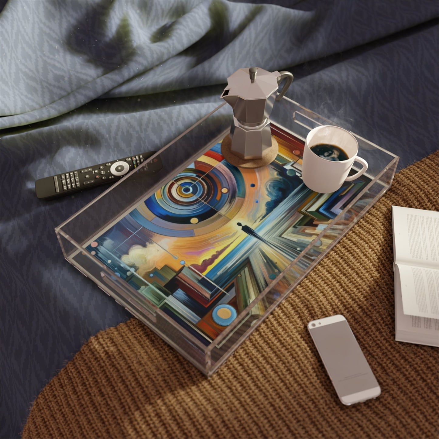 Self Insight Harmony Acrylic Serving Tray - ATUH.ART