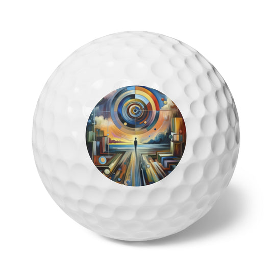 Self Insight Harmony Golf Balls, 6pcs - ATUH.ART