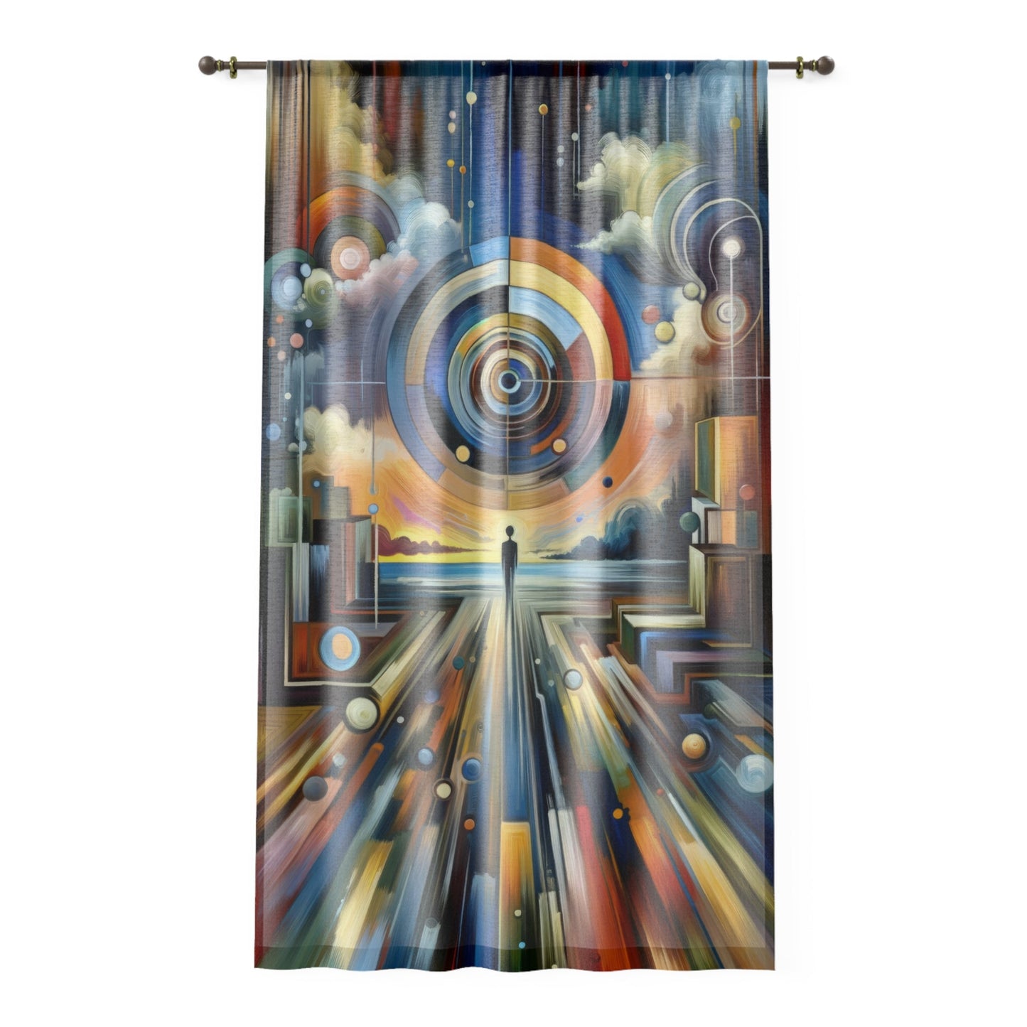 Self Insight Harmony Window Curtain - ATUH.ART