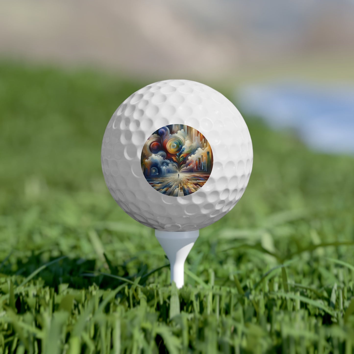 Sensory Thought Awakening Golf Balls, 6pcs - ATUH.ART