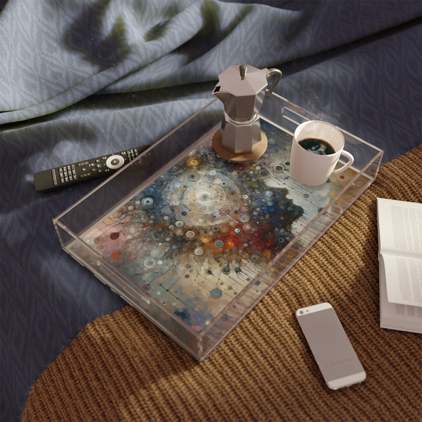 Shared Existence Solace Acrylic Serving Tray - ATUH.ART