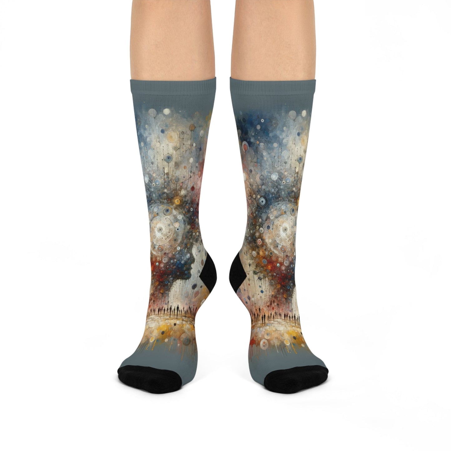 Shared Existence Solace Cushioned Crew Socks - ATUH.ART