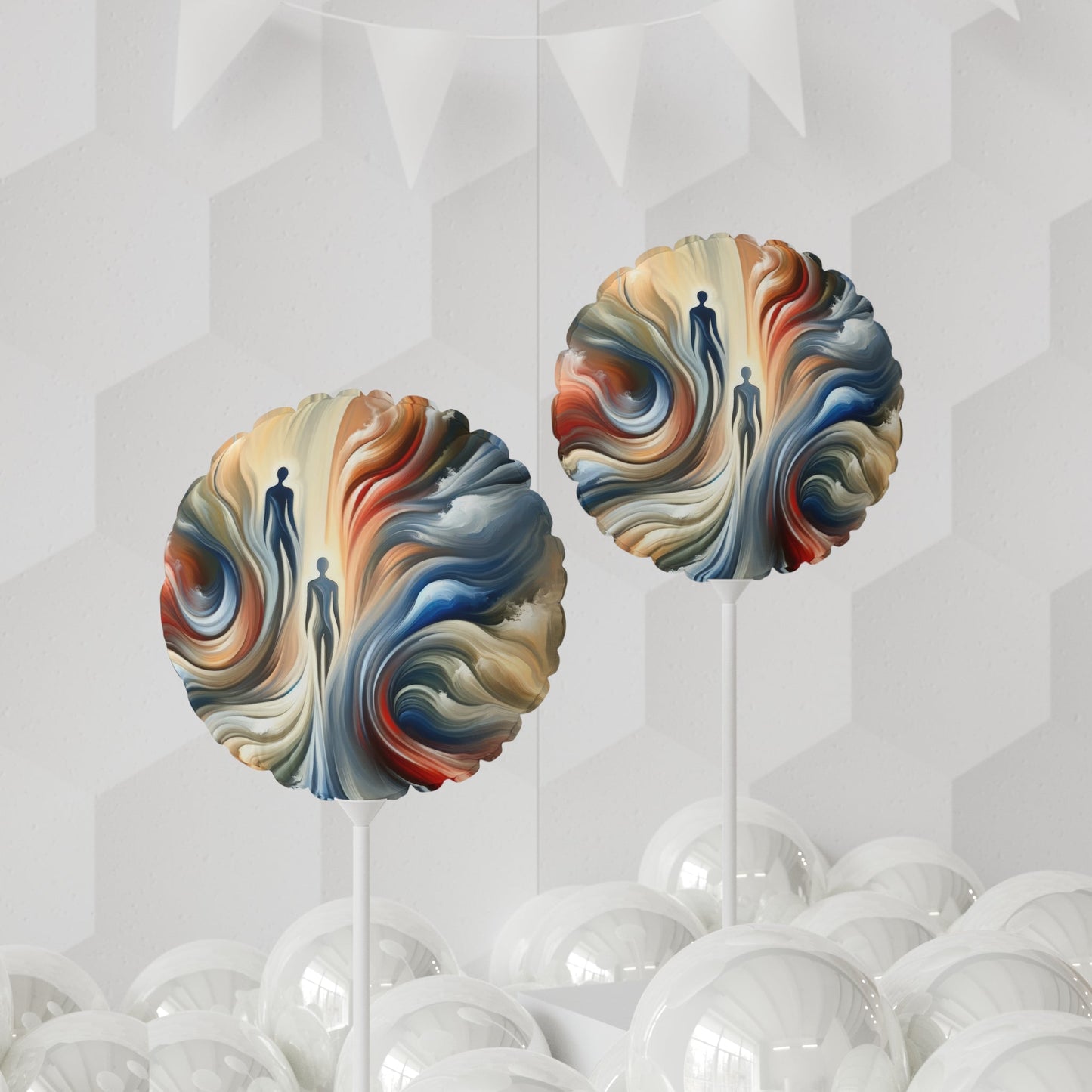 Silent Journey Recognition Balloon (Round and Heart-shaped), 11" - ATUH.ART