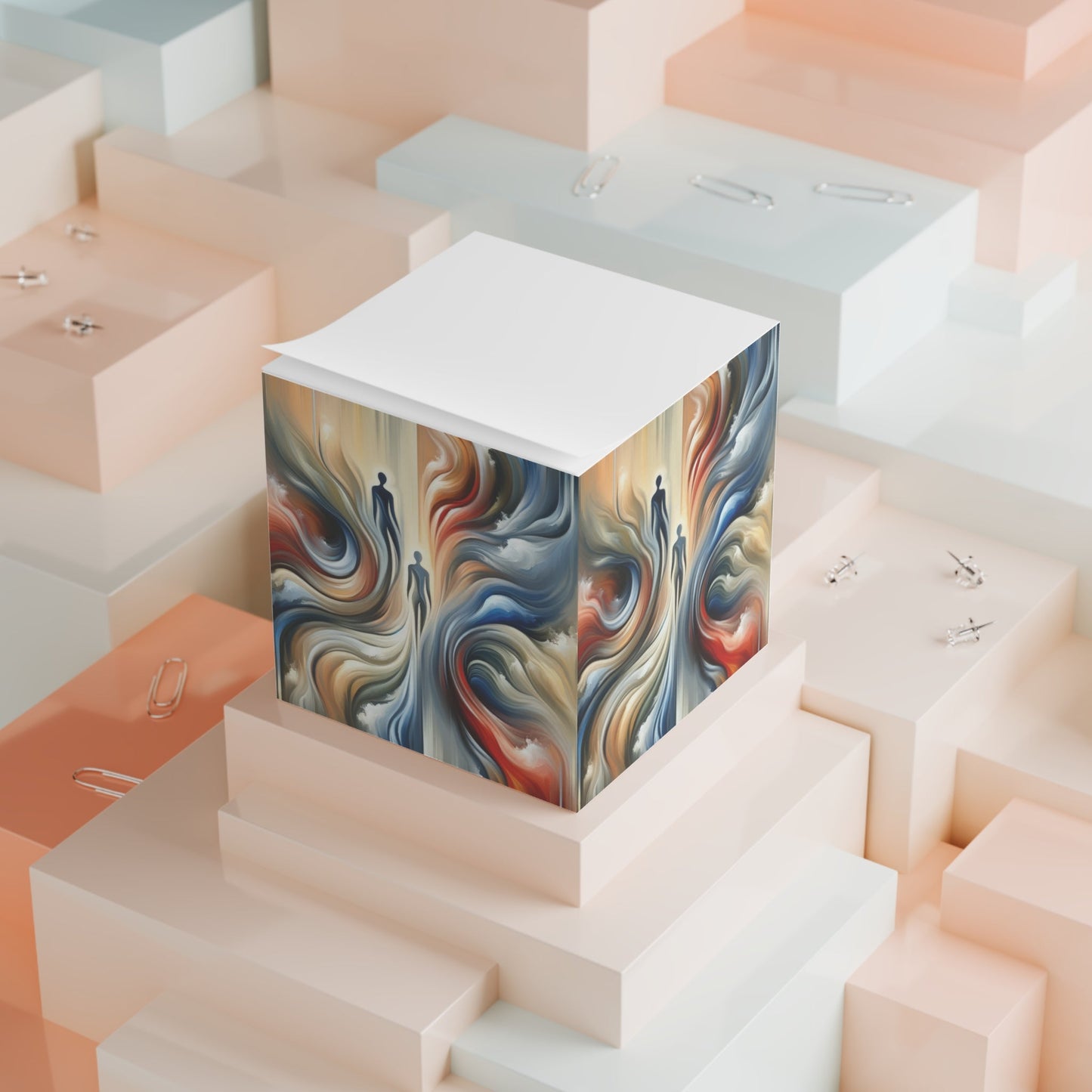 Silent Journey Recognition Note Cube - ATUH.ART