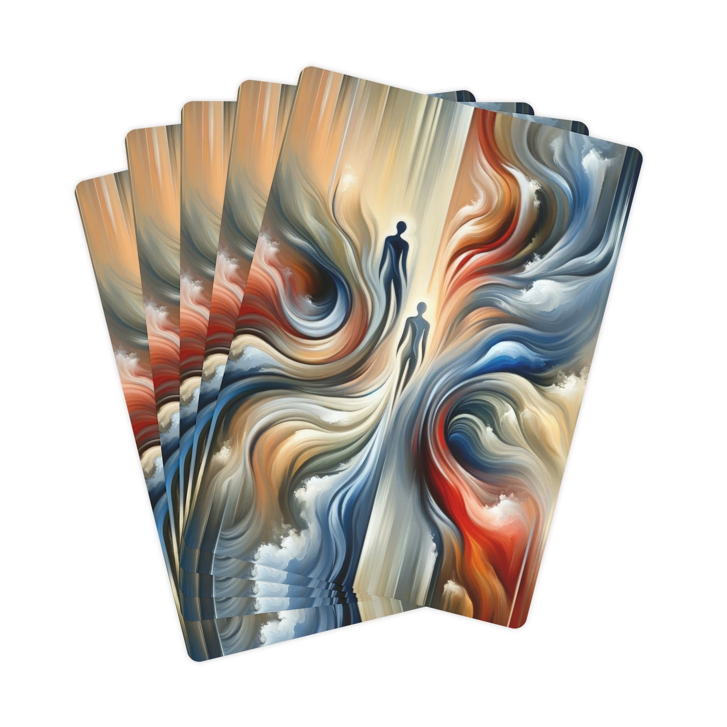 Silent Journey Recognition Poker Cards - ATUH.ART