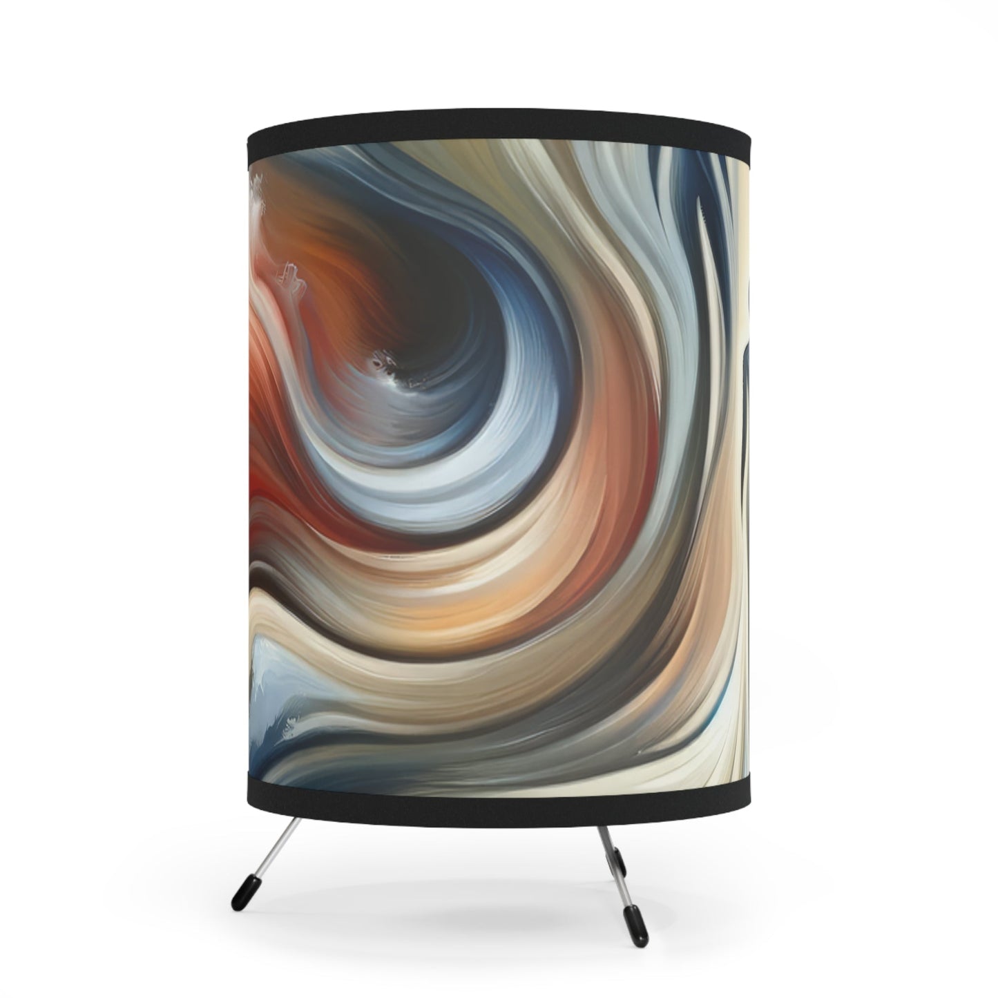 Silent Journey Recognition Tripod Lamp with High-Res Printed Shade, US\CA plug - ATUH.ART
