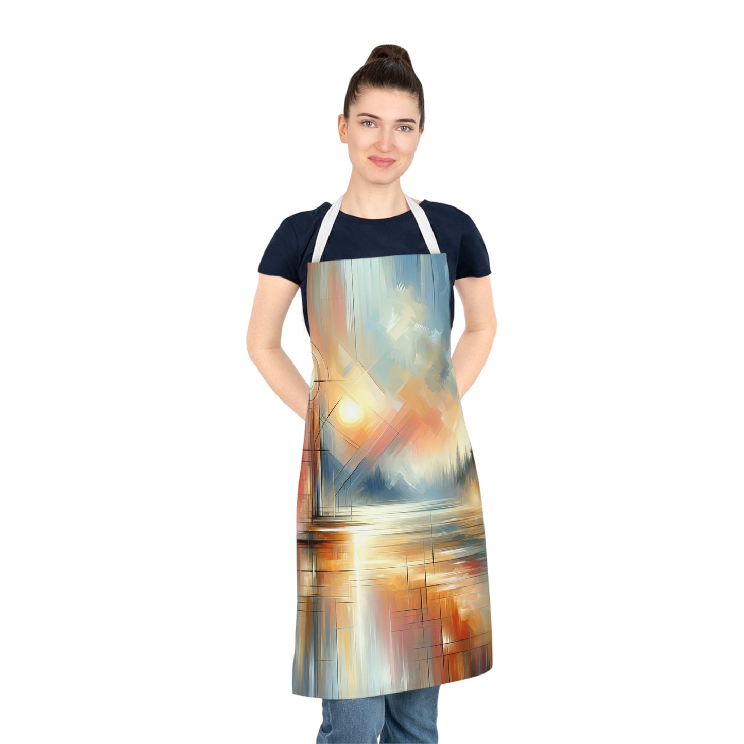 Simplicity Symphony Harmony Adult Apron (AOP) - ATUH.ART