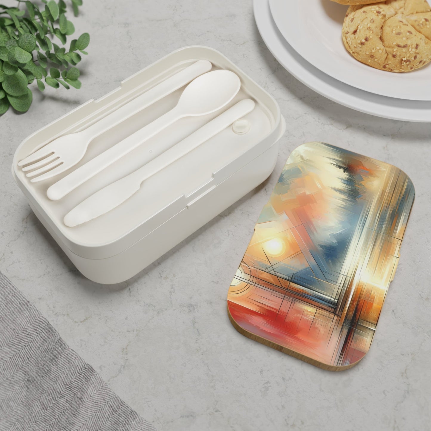 Simplicity Symphony Harmony Bento Lunch Box - ATUH.ART