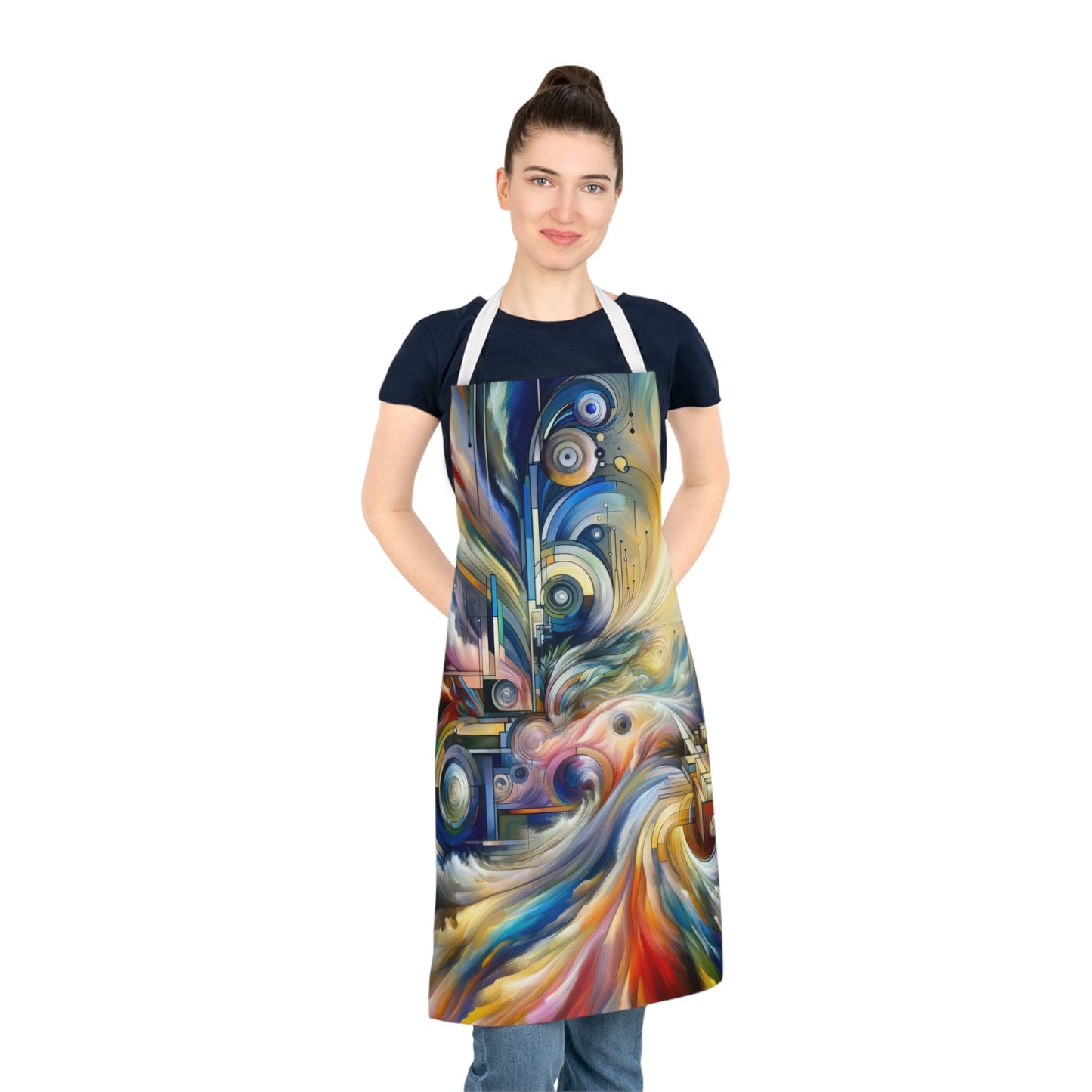 Sovereign Integral Journey Adult Apron (AOP) - ATUH.ART