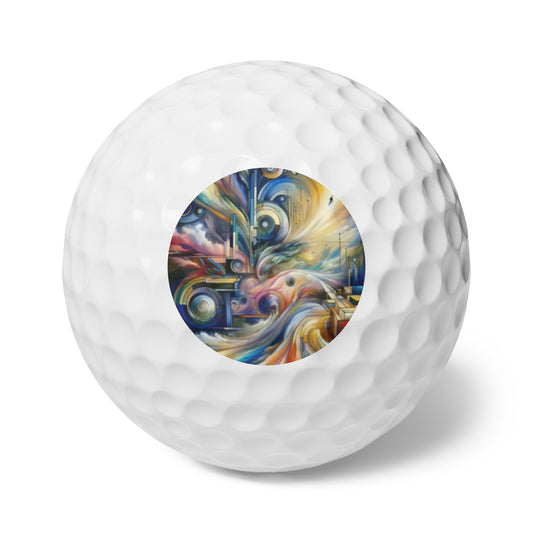 Sovereign Integral Journey Golf Balls, 6pcs - ATUH.ART