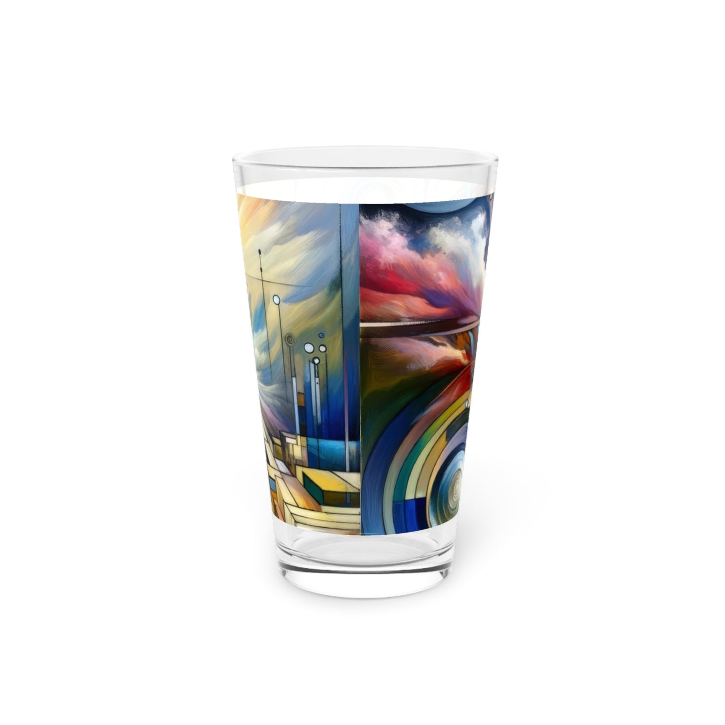 Sovereign Integral Journey Pint Glass, 16oz - ATUH.ART
