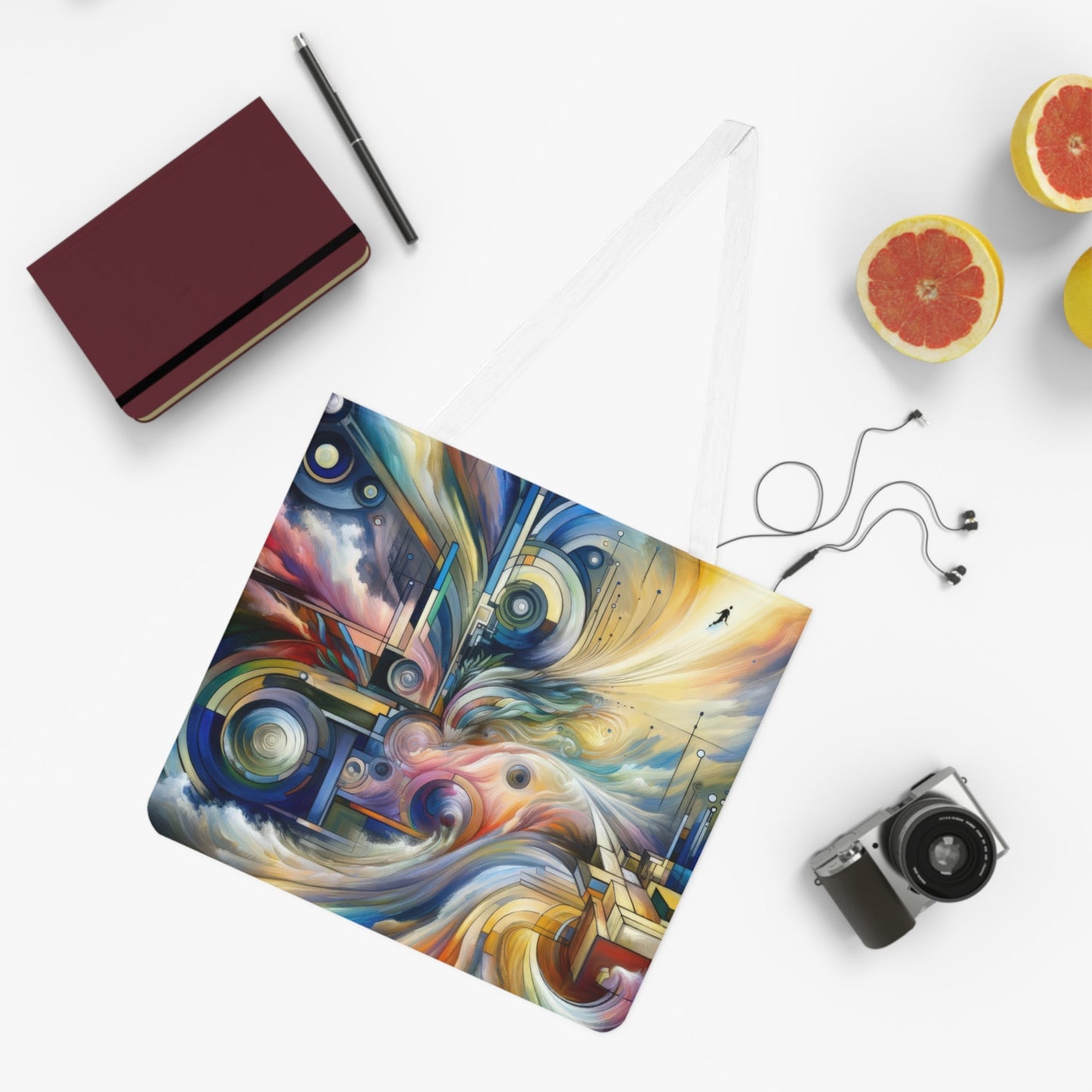 Sovereign Integral Journey Shoulder Tote Bag (AOP) - ATUH.ART