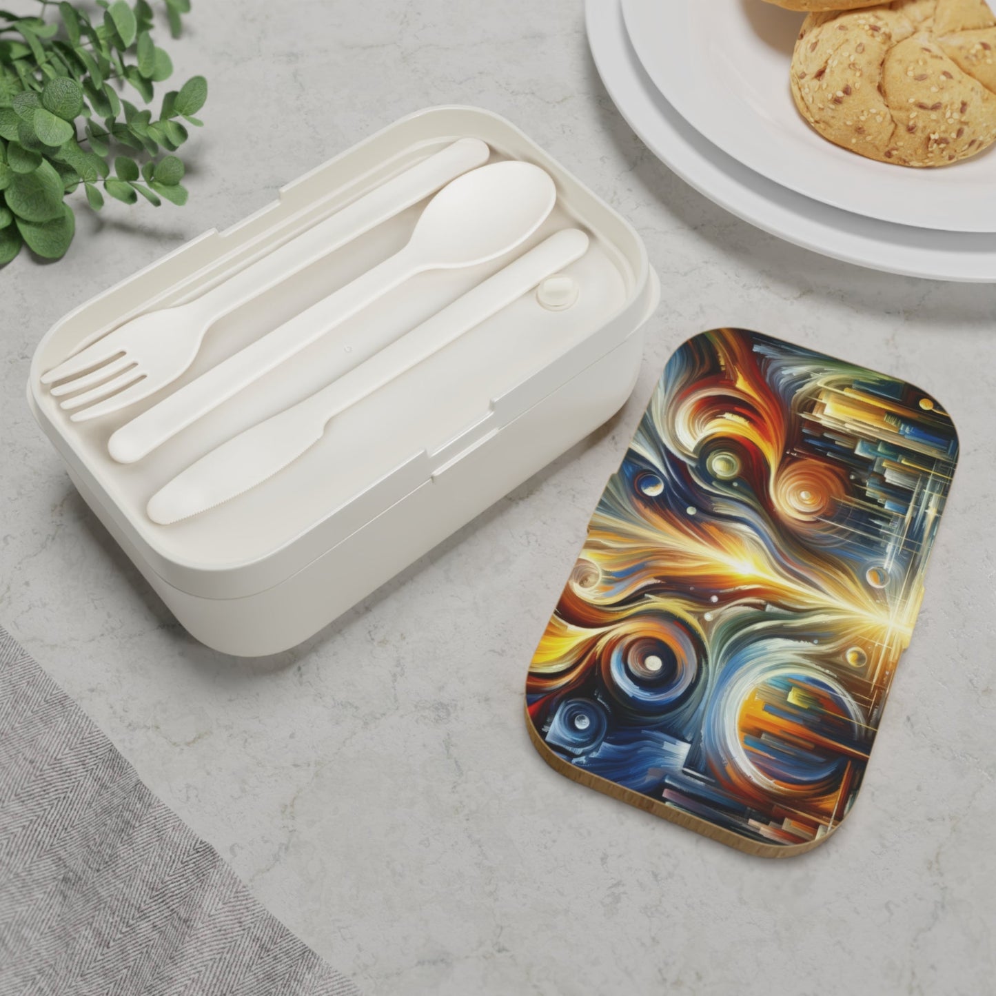 Sovereign Integral Transformation Bento Lunch Box - ATUH.ART