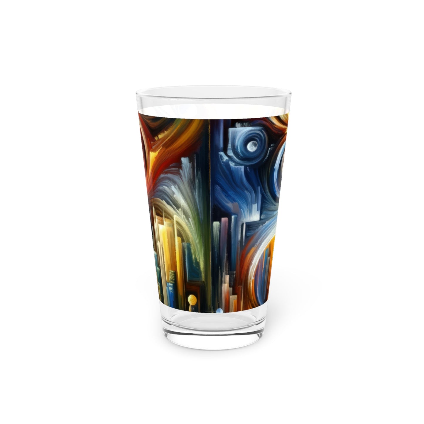 Sovereign Integral Transformation Pint Glass, 16oz - ATUH.ART