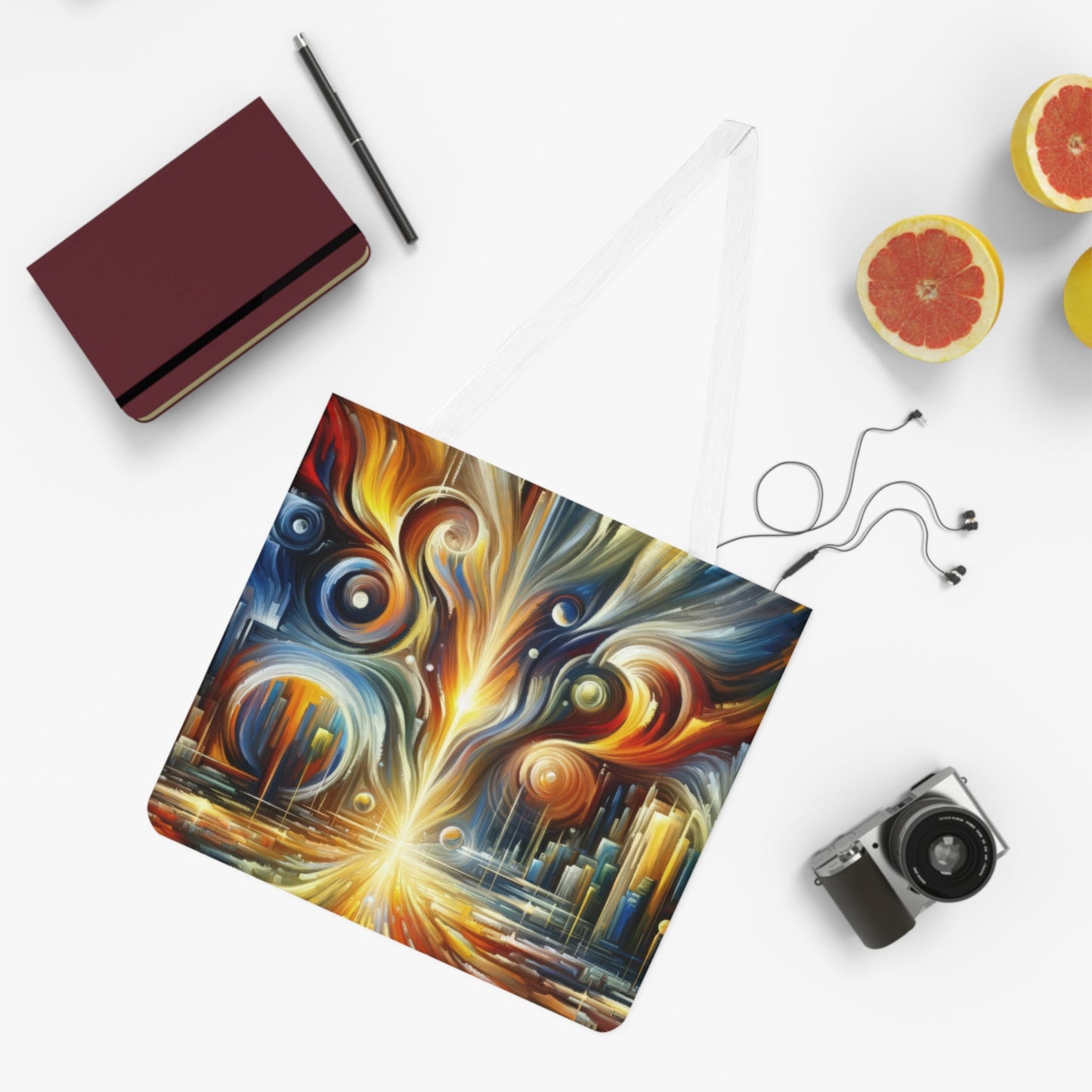 Sovereign Integral Transformation Shoulder Tote Bag (AOP) - ATUH.ART