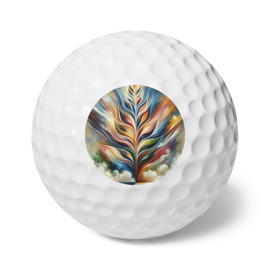 Sovereign Radiance Cultivation Golf Balls, 6pcs - ATUH.ART