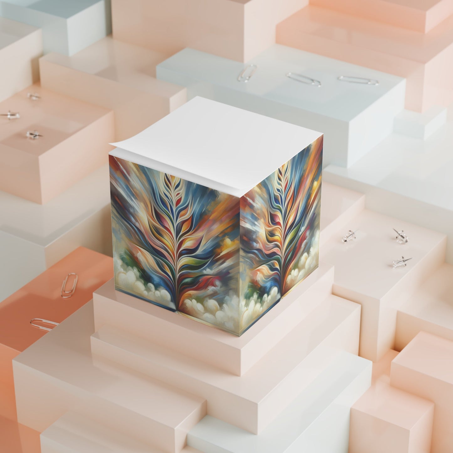 Sovereign Radiance Cultivation Note Cube - ATUH.ART