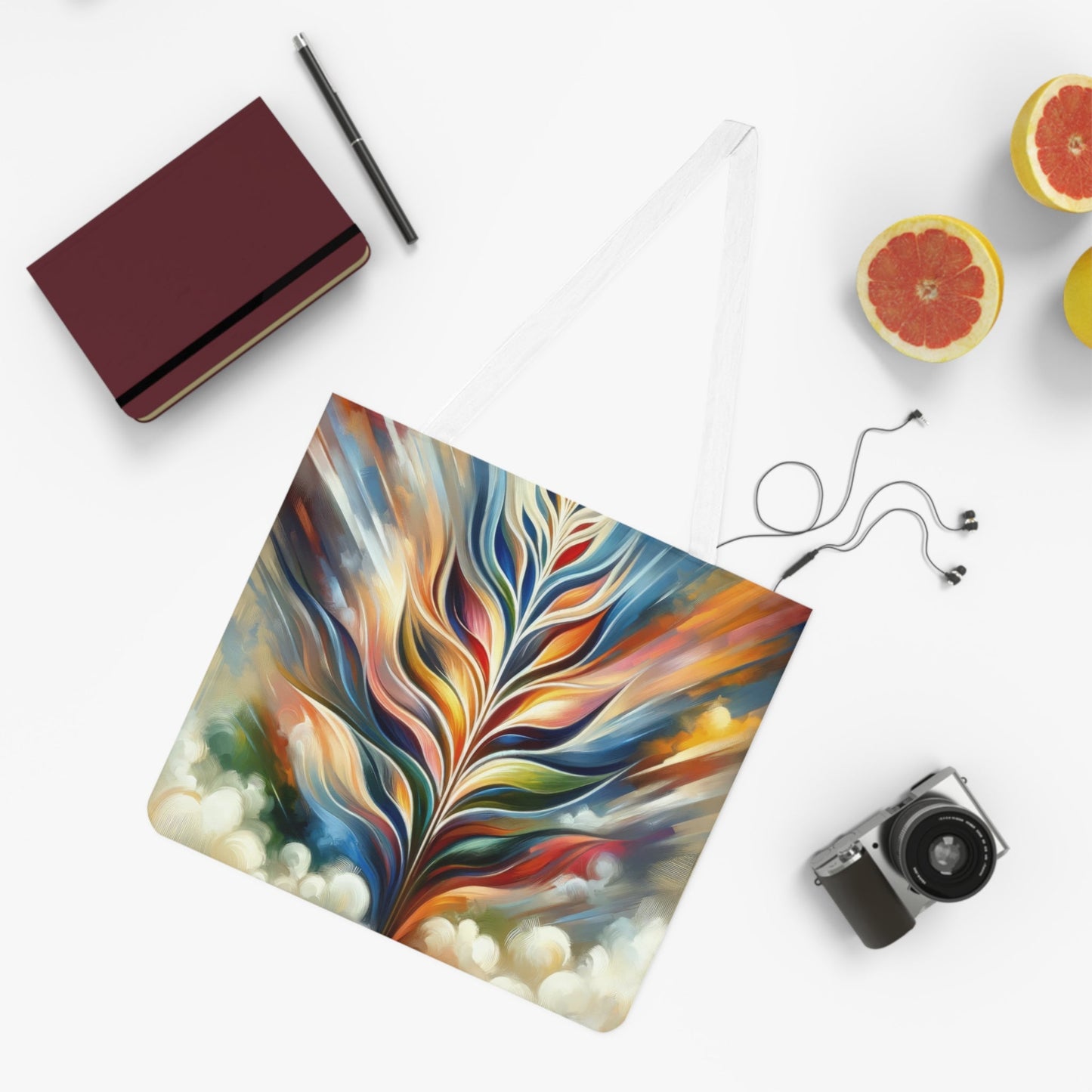 Sovereign Radiance Cultivation Shoulder Tote Bag (AOP) - ATUH.ART