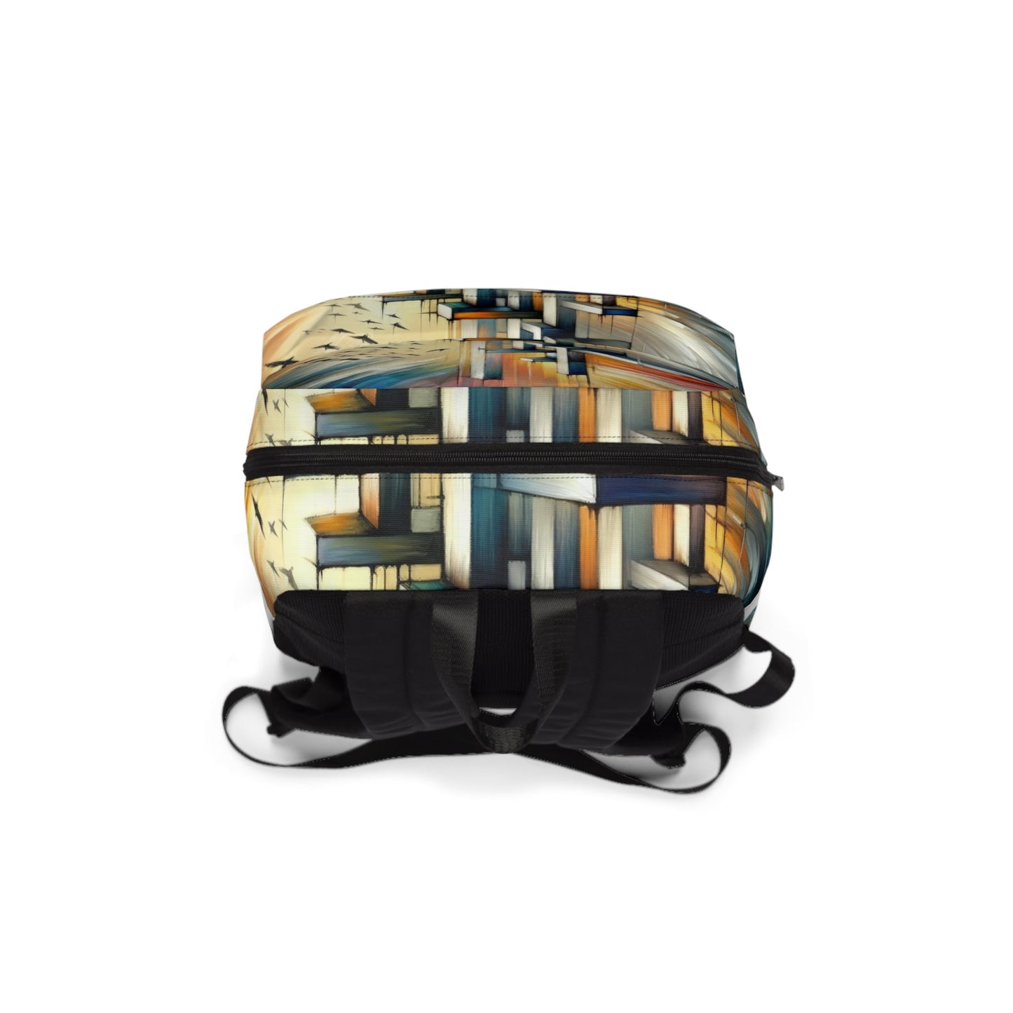 Sovereign Reflective Scaffolding Unisex Classic Backpack - ATUH.ART