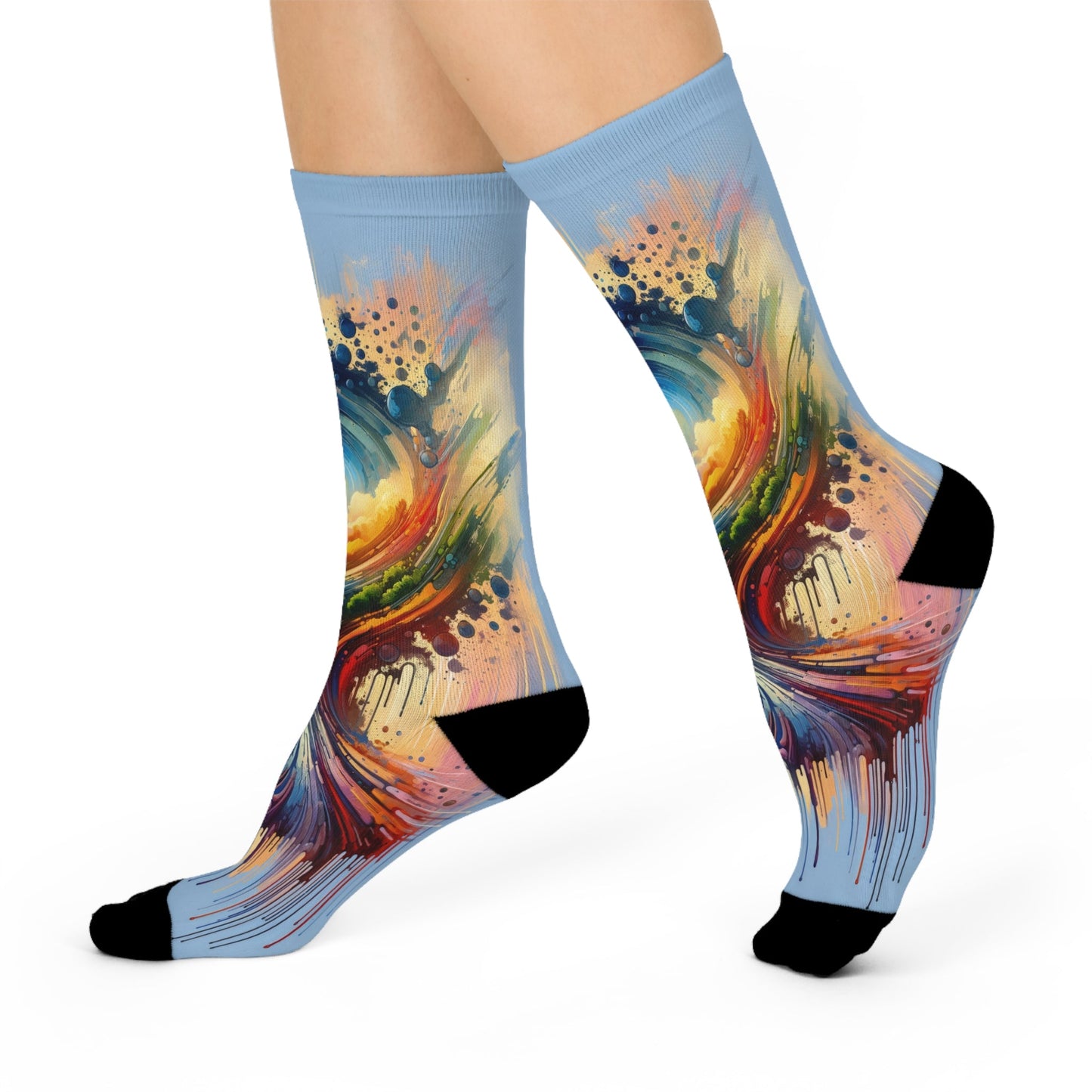 Sovereign Self Journey Cushioned Crew Socks - ATUH.ART