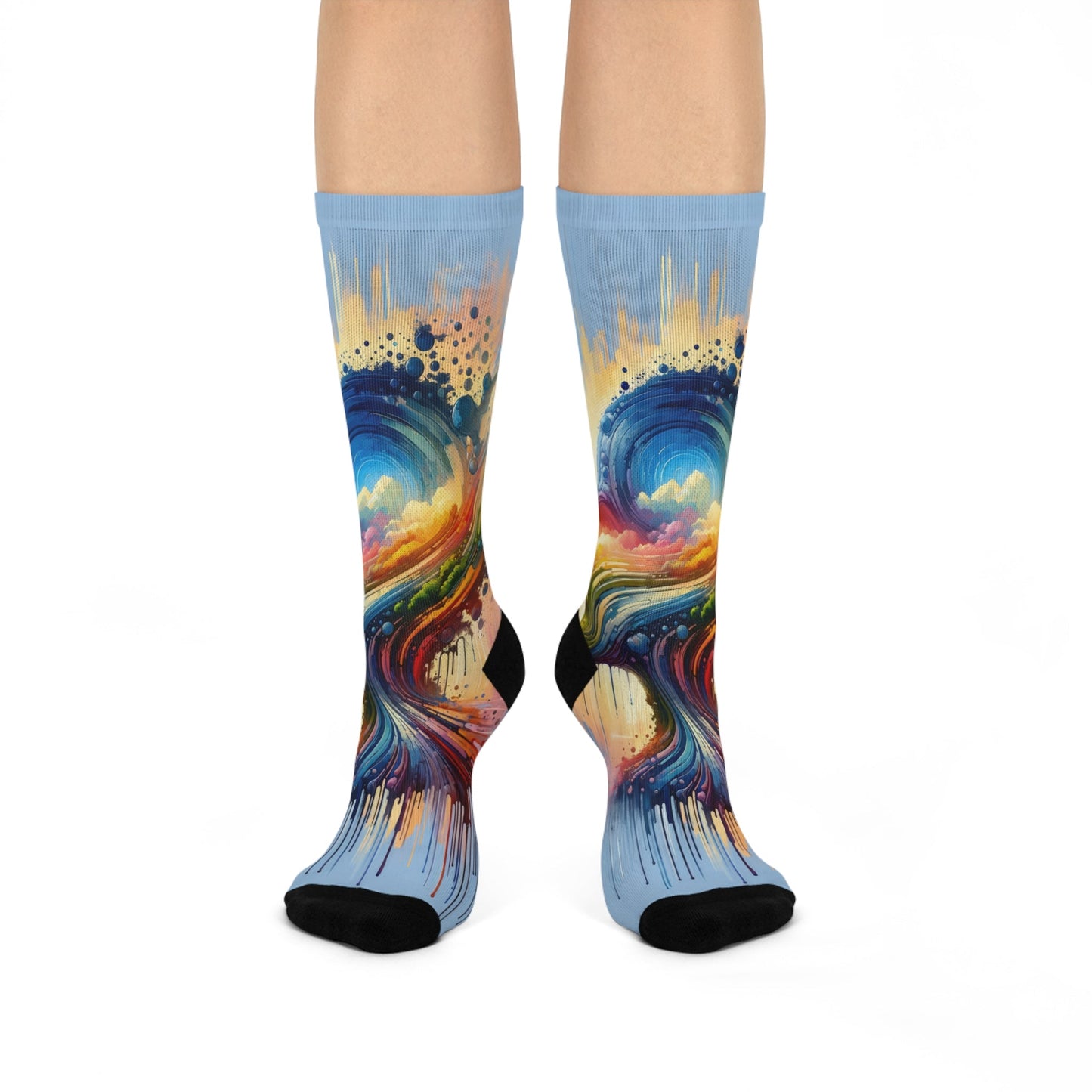 Sovereign Self Journey Cushioned Crew Socks - ATUH.ART