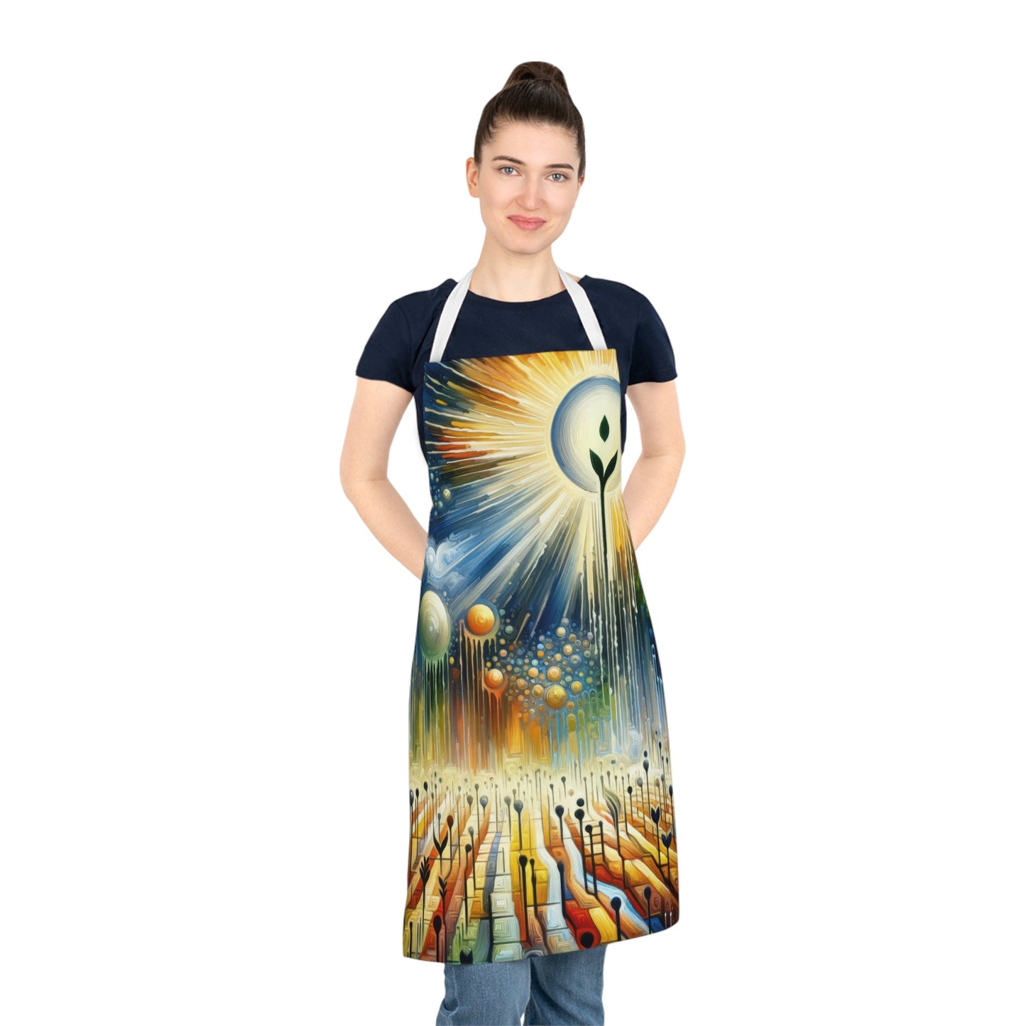 Sowing Seeds Change Adult Apron (AOP) - ATUH.ART