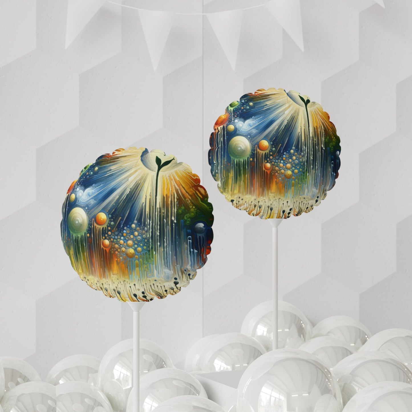 Sowing Seeds Change Balloon (Round and Heart-shaped), 11" - ATUH.ART