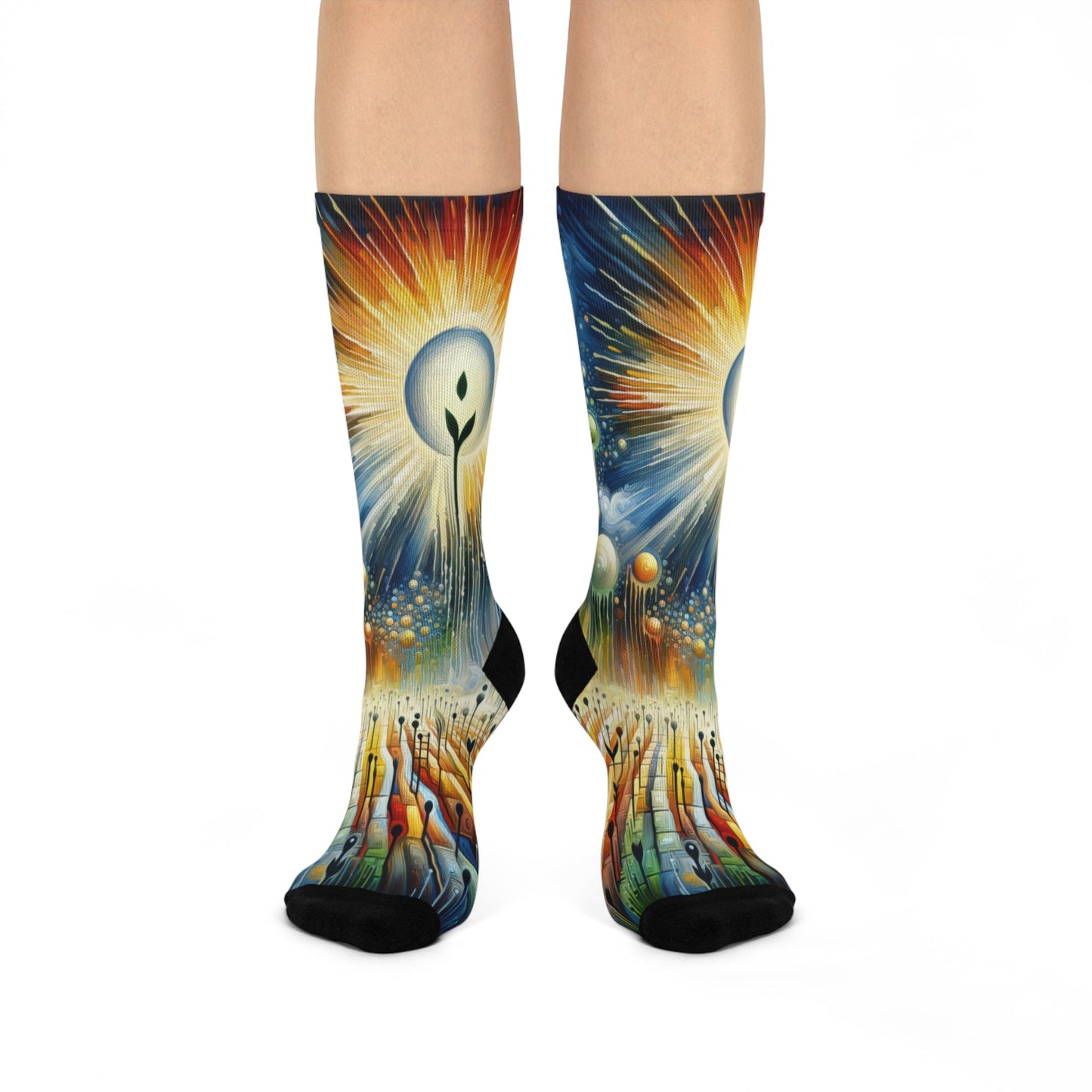 Sowing Seeds Change Cushioned Crew Socks - ATUH.ART