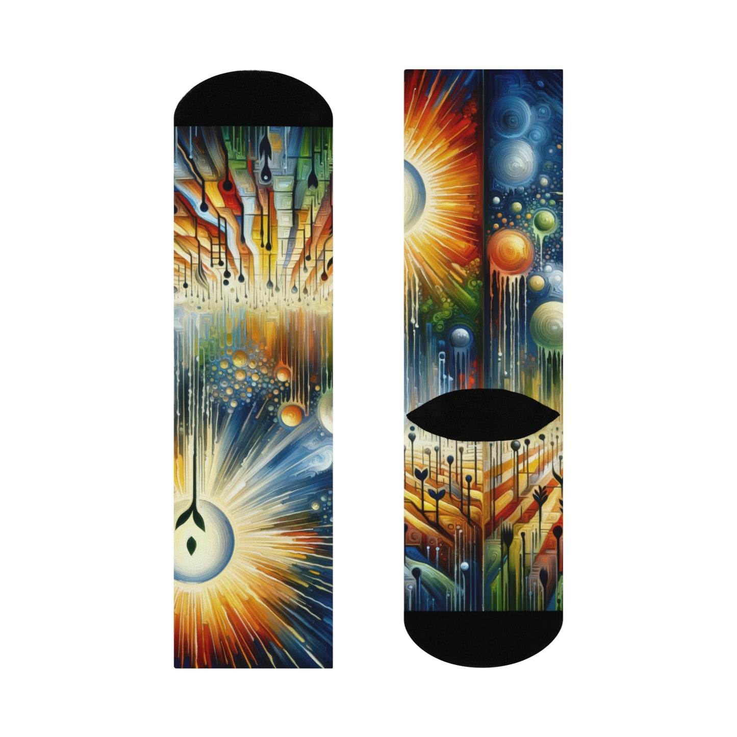 Sowing Seeds Change Cushioned Crew Socks - ATUH.ART