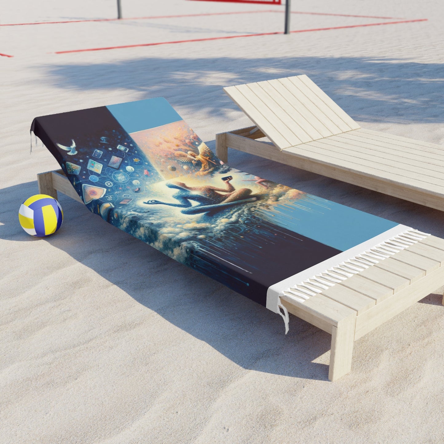 Spiritual Choice Transcendence Boho Beach Cloth - ATUH.ART