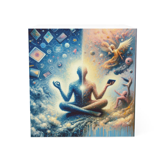 Spiritual Choice Transcendence Note Cube - ATUH.ART