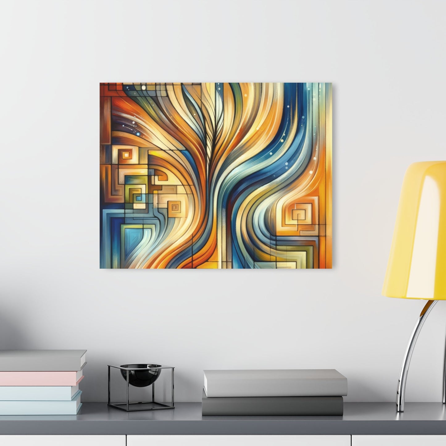 Spiritual Tachism Connection Acrylic Prints (French Cleat Hanging) - ATUH.ART