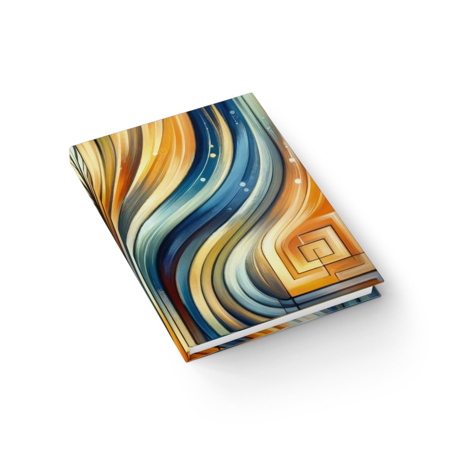 Spiritual Tachism Connection Journal - Blank - ATUH.ART