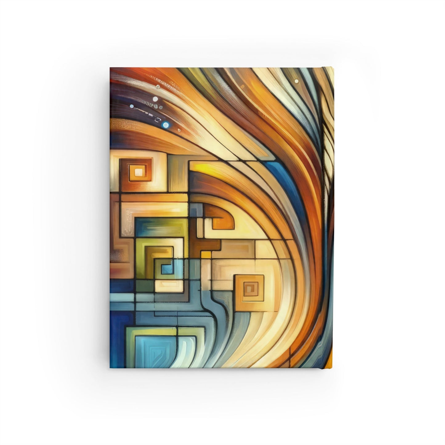 Spiritual Tachism Connection Journal - Blank - ATUH.ART