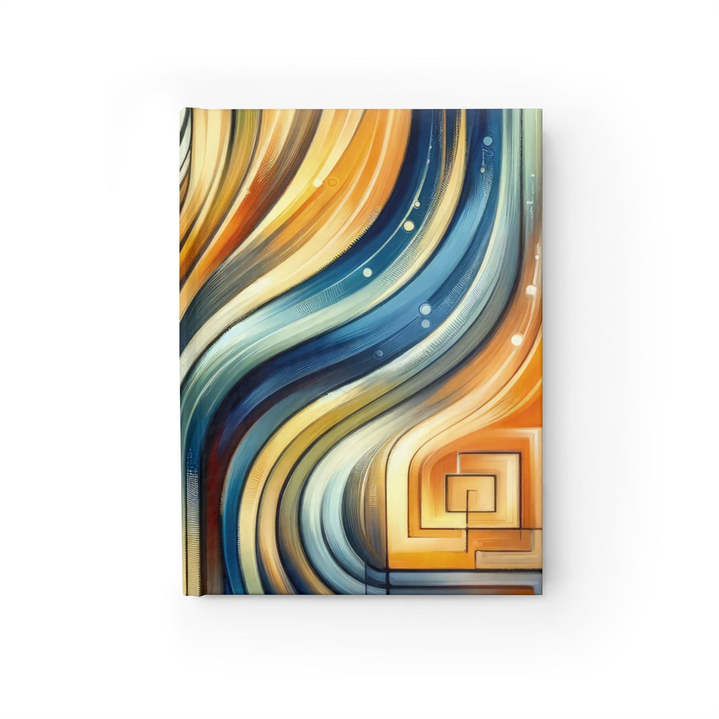 Spiritual Tachism Connection Journal - Blank - ATUH.ART