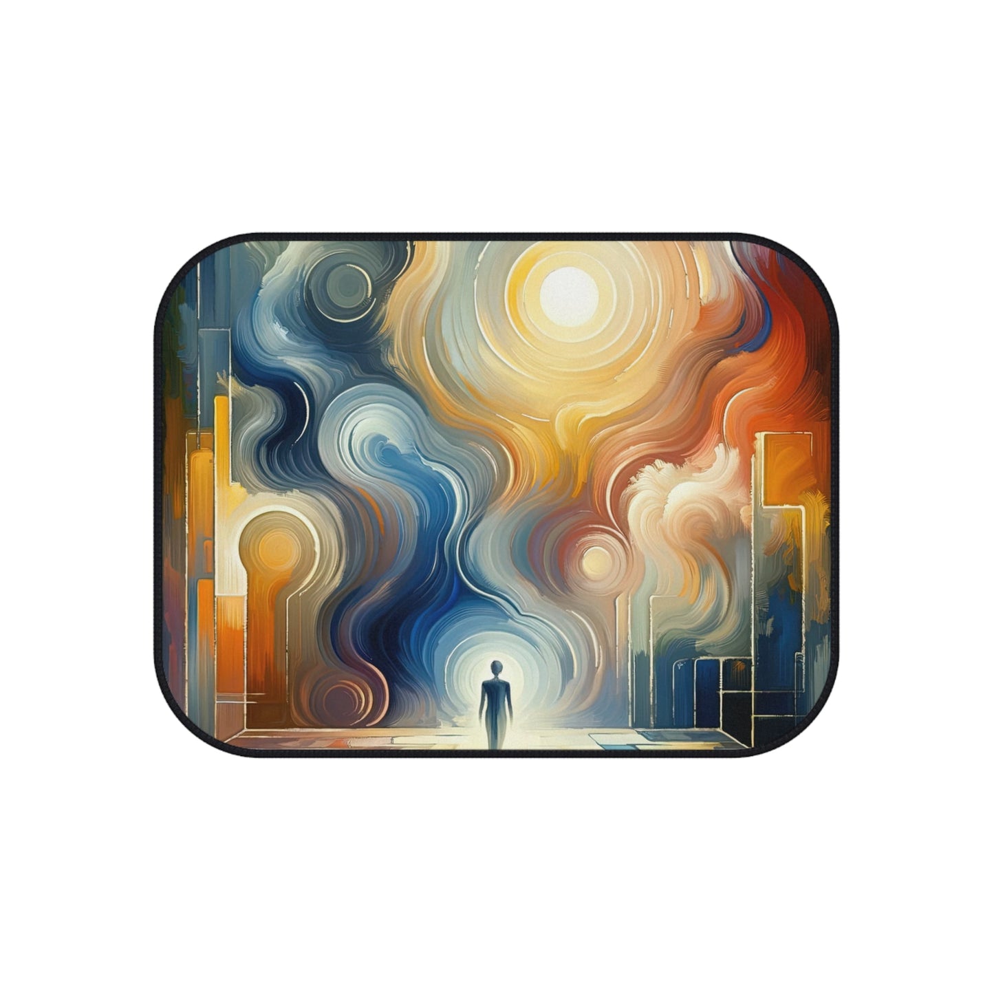 Spiritual Tranquil Sanctuary Car Mats (Set of 4) - ATUH.ART