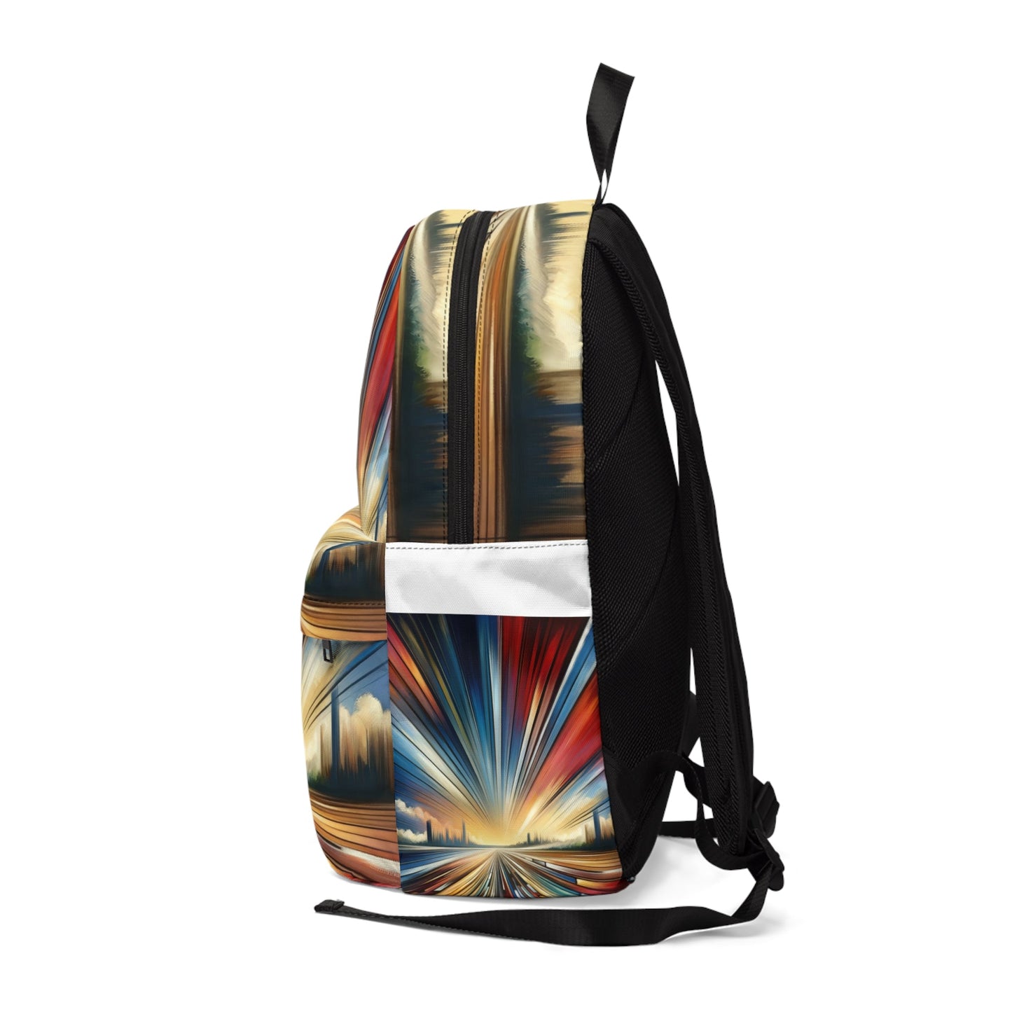 Strategic Horizon Tachism Unisex Classic Backpack - ATUH.ART