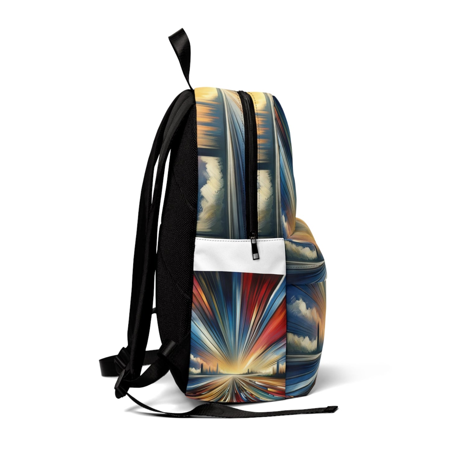 Strategic Horizon Tachism Unisex Classic Backpack - ATUH.ART