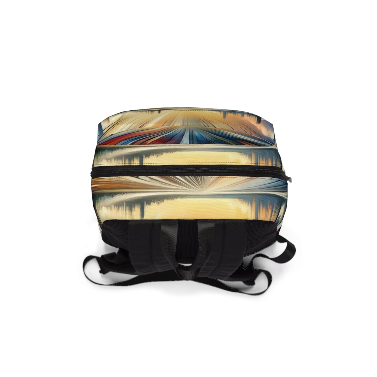 Strategic Horizon Tachism Unisex Classic Backpack - ATUH.ART