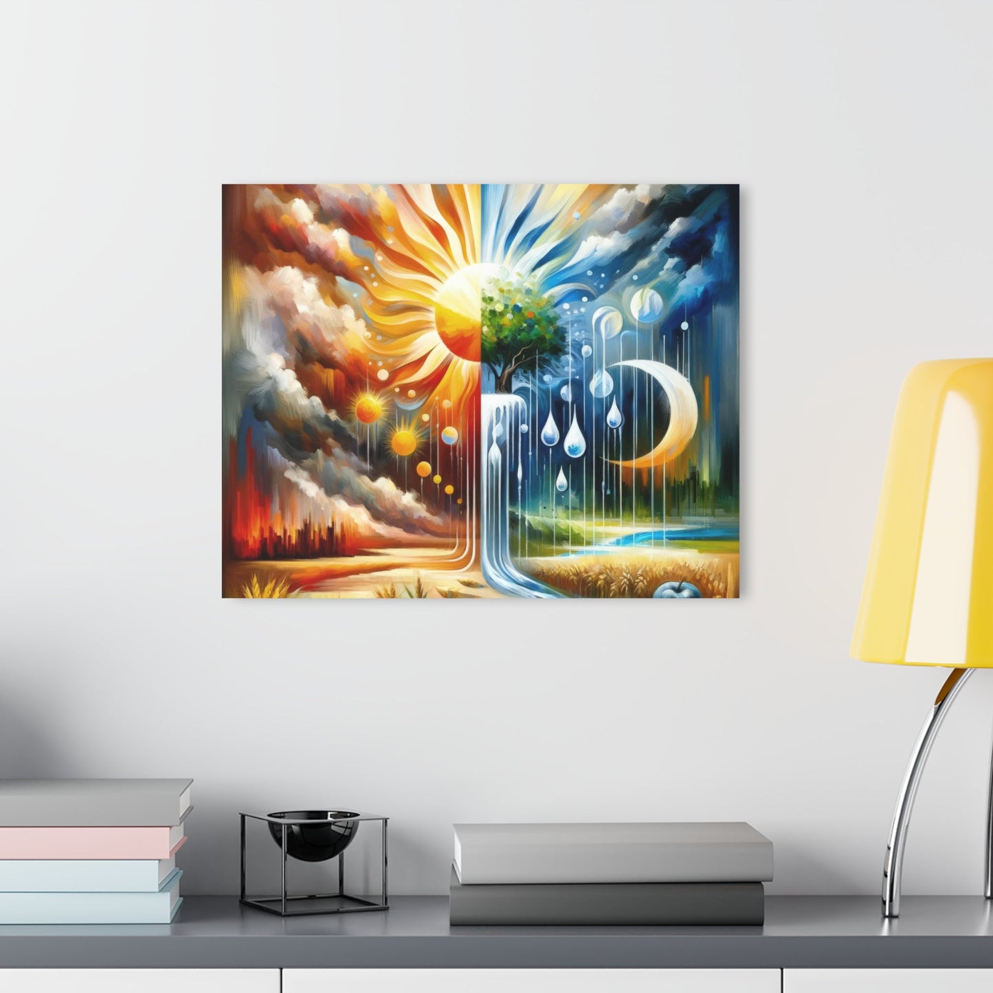 Sunshine Harvest Journey Acrylic Prints (French Cleat Hanging) - ATUH.ART