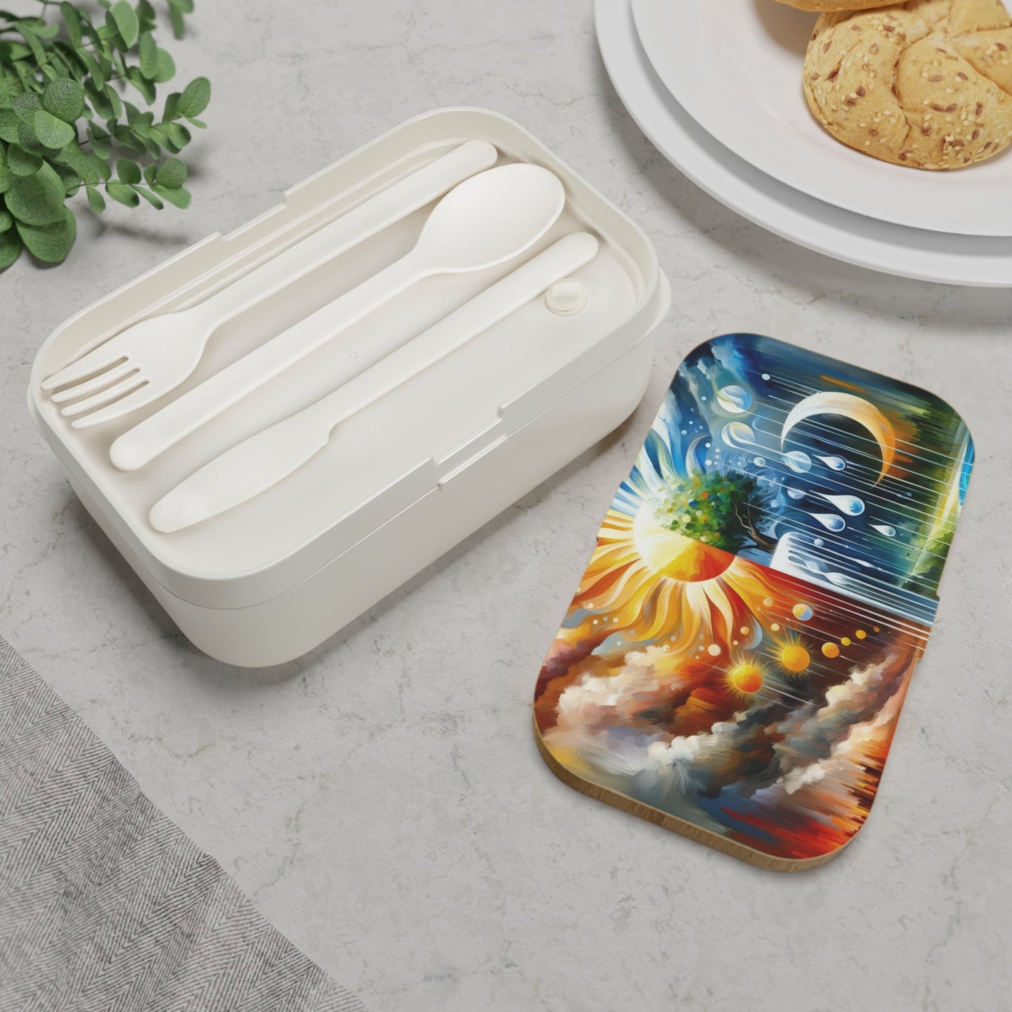 Sunshine Harvest Journey Bento Lunch Box - ATUH.ART