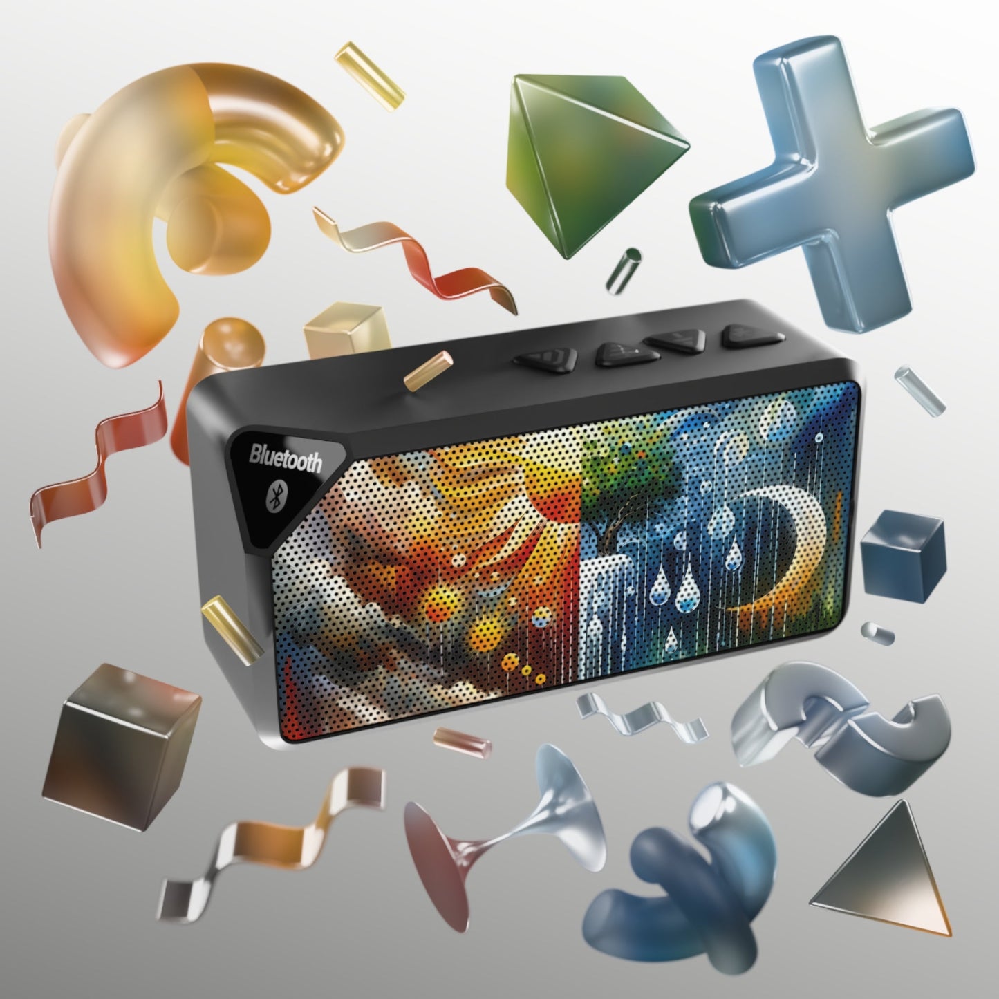 Sunshine Harvest Journey Jabba Bluetooth Speaker - ATUH.ART