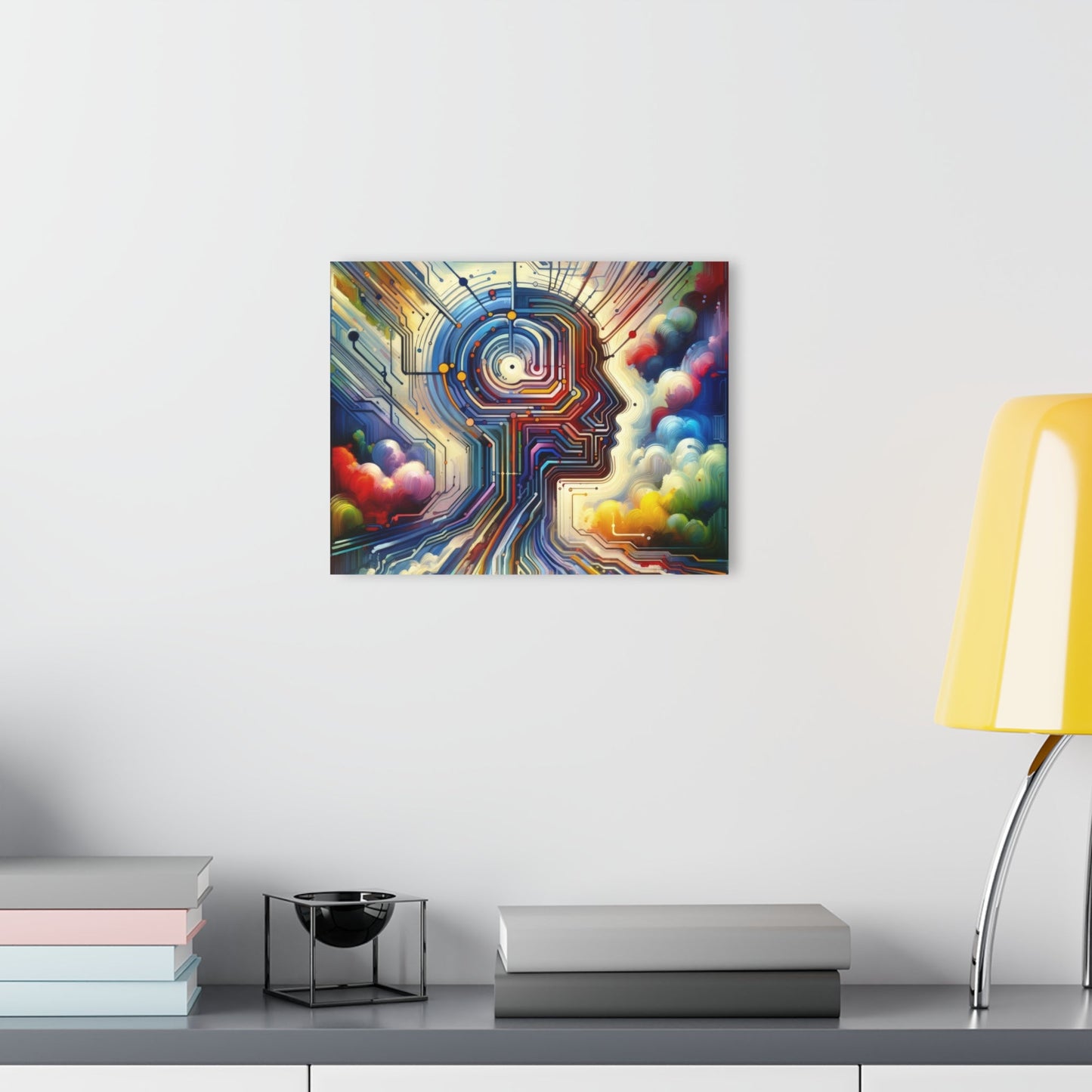 Supportive Digital Empathy Acrylic Prints (French Cleat Hanging) - ATUH.ART